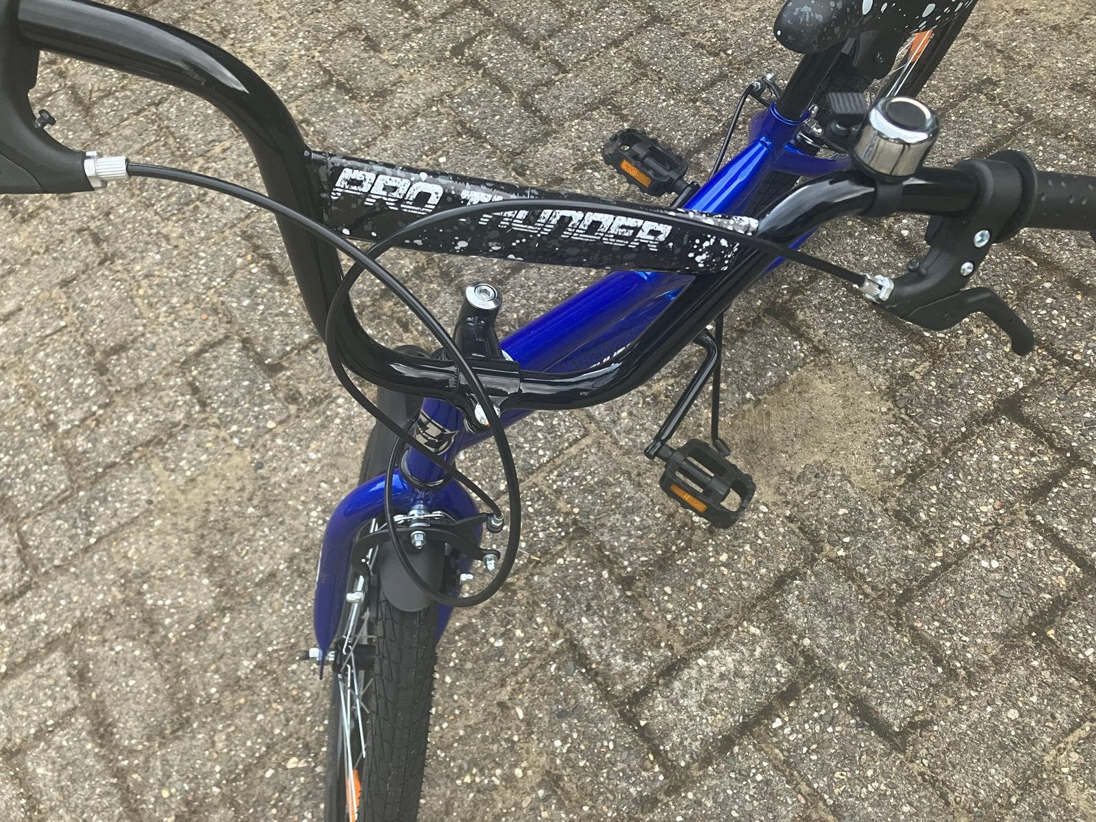 Huffy Pro Thunder BMX-fiets - Blauw, 20 inch, Fietsen en Brommers, Ophalen, 16 tot 20 inch, Staal, Velgrem