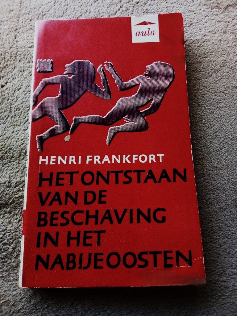 het ontstaan v/d beschaving in het nabijeoosten-frankfort, Ophalen of Verzenden, Gelezen, Frankfort