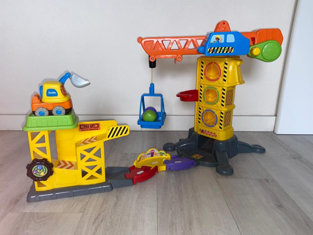 Vtech Toet Toet bouwplaats, Ophalen of Verzenden, Gebruikt, 2 tot 4 jaar