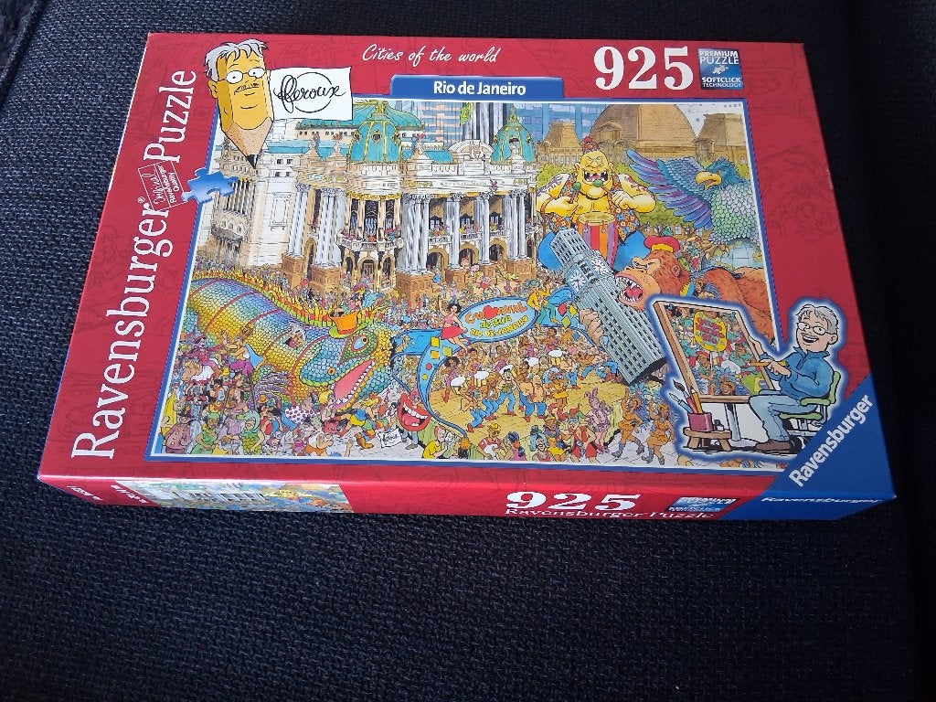 Puzzel Rio de Janeiro., Ophalen, 500 t/m 1500 stukjes