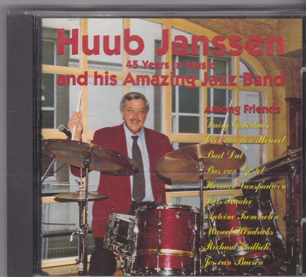 Huub Janssen & Amazing Jazz Band  Among Friends, Verzenden, 1980 tot heden, Zo goed als nieuw, Jazz