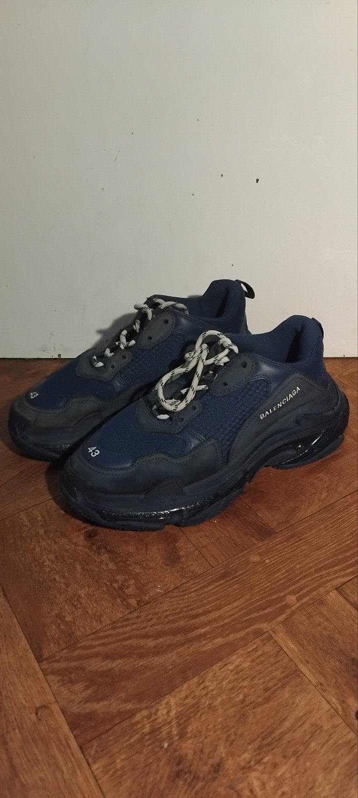 Balenciaga Triple S Sneakers - Maat 43 (vallen iets groter), Kleding | Heren, Geen echt merk, Blauw, Ophalen of Verzenden, Sneakers of Gympen