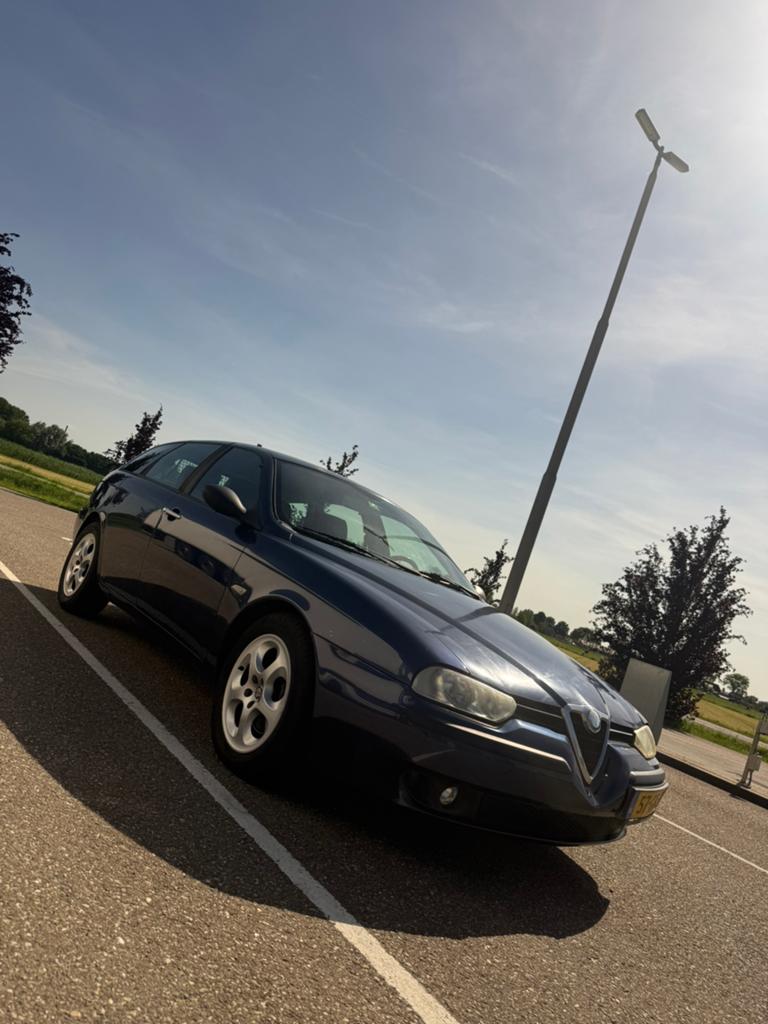 Alfa Romeo 156 2.5 V6 24V Sportwagon, Auto's, Alfa Romeo, 190 pk, 1375 kg, Particulier, 6 cilinders