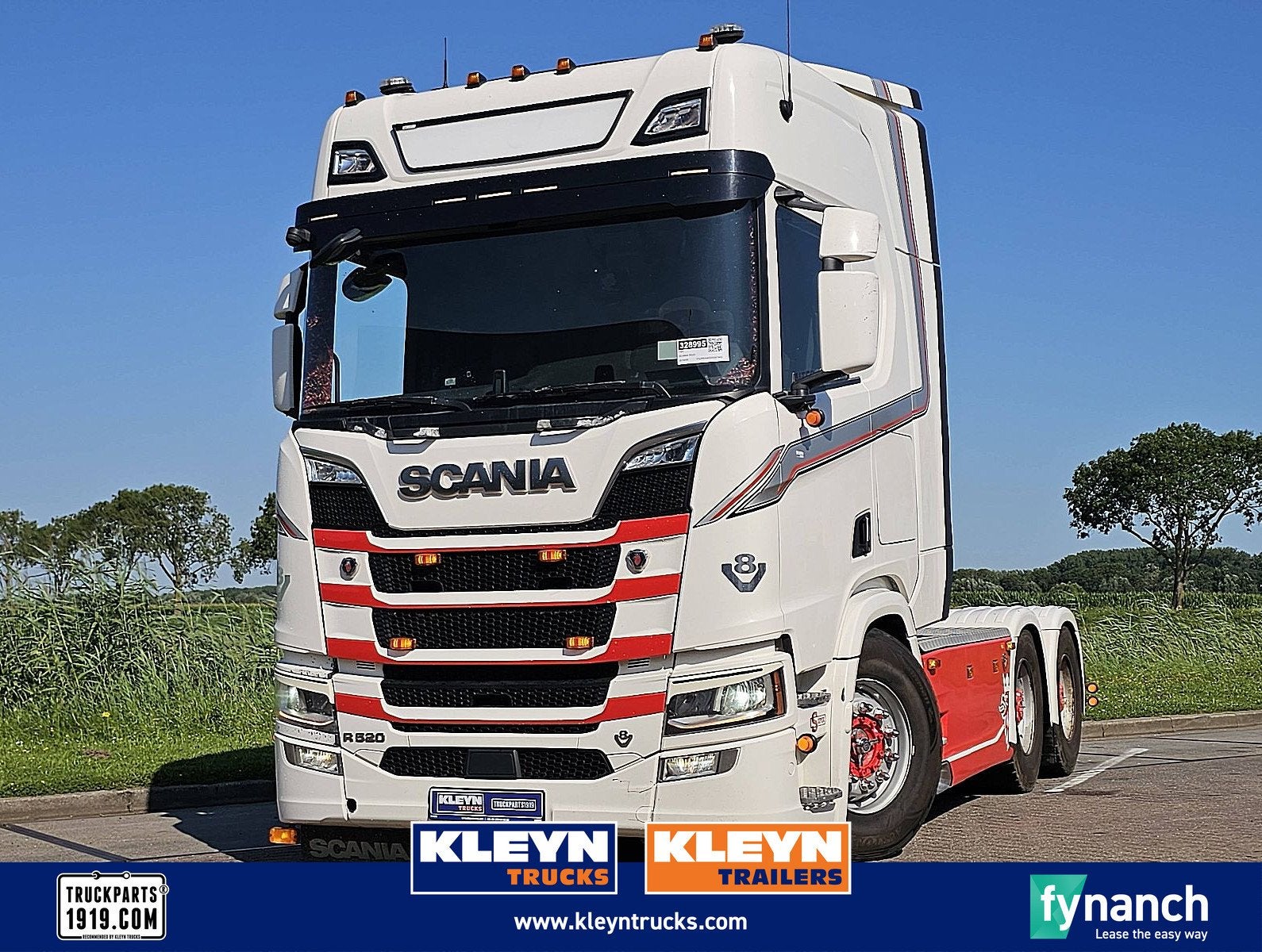 SCANIA R520 v8 6x4 ret.pto+hid, Automaat, Stoelverwarming, Euro 6, Leder