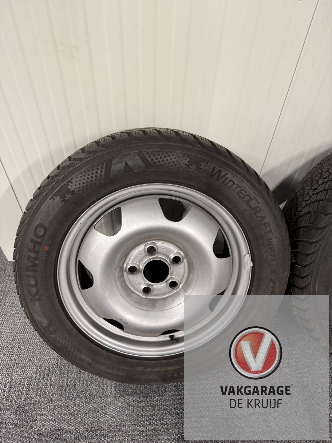 VW Transporter winterset 17" Staal, Auto-onderdelen, Banden en Velgen, Ophalen, -, -, Banden en Velgen