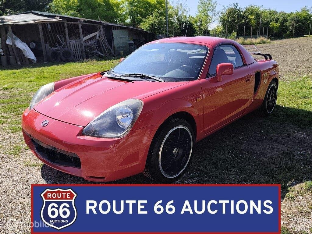 Toyota MR2 Cabriolet | 2003 | Route 66 Auctions, Auto's, Gebruikt, MR2, Overige carrosserieën, Zwart