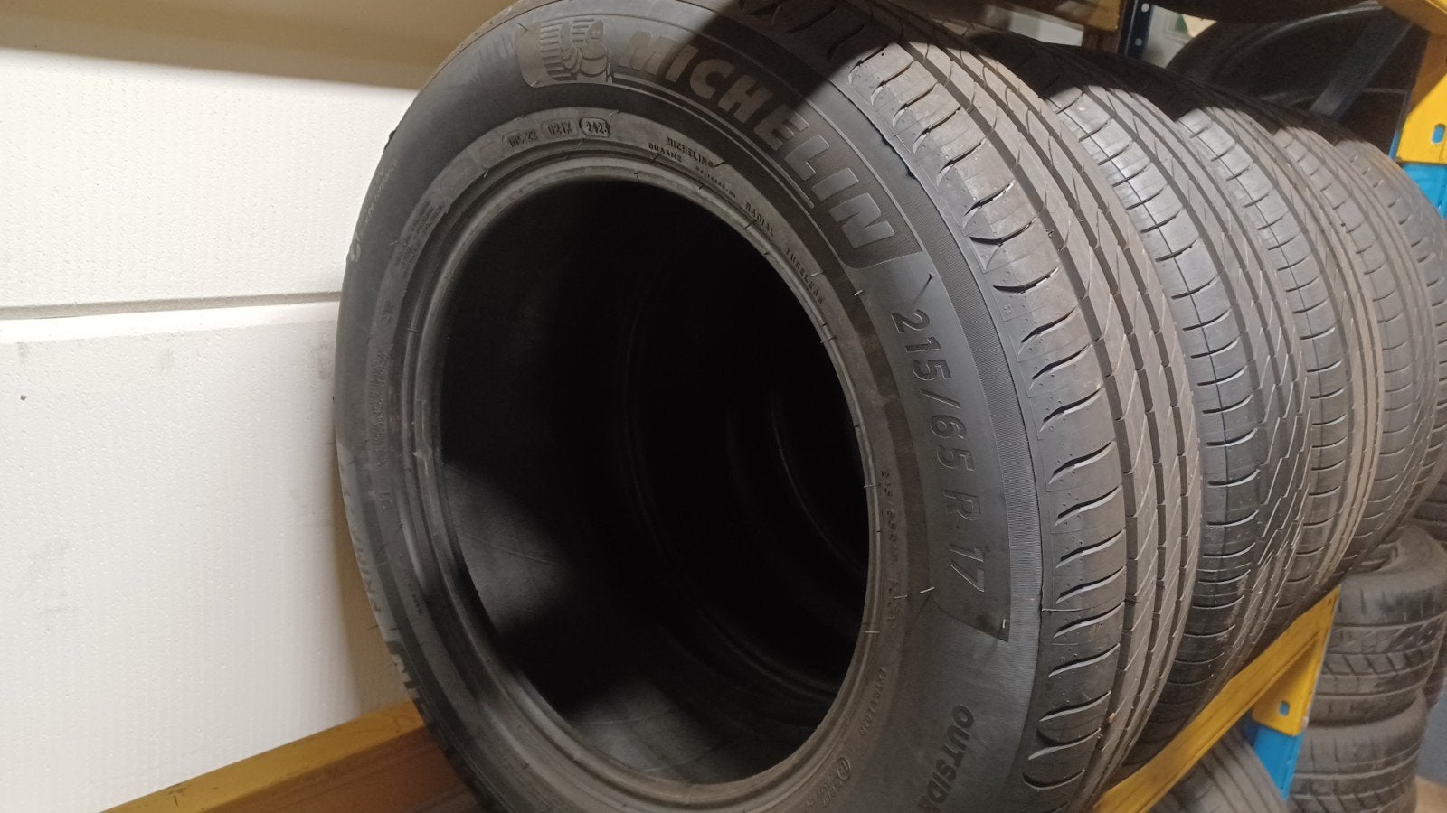 4 nieuwe banden 215 65 17 103V 2423 Michelin premacy  4, Auto-onderdelen, Banden en Velgen, Ophalen, 215 mm, Nieuw, 17 inch