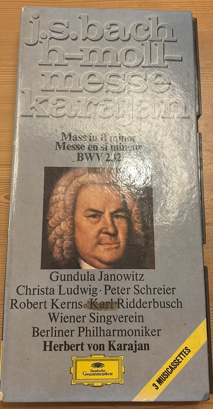 Js bachh-moll-messe karajan, Cd's en Dvd's, Gebruikt, 2 t/m 25 bandjes, Klassiek, Ophalen of Verzenden