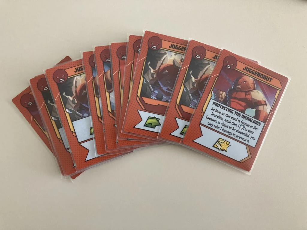 Marvel United Juggernaut Promokaarten (EN/DE) - Nieuw, Een of twee spelers, Ophalen of Verzenden, Nieuw