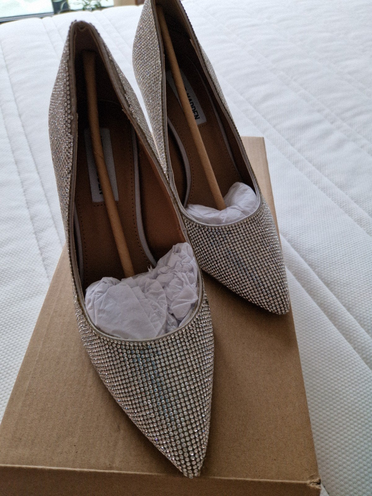 Steve Madden Rhinestone Pumps, Overige kleuren, Steve Madden, Ophalen of Verzenden, Zo goed als nieuw