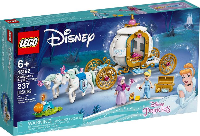 LEGO 43192 Assepoesters koninklijke koets, Ophalen of Verzenden, Zo goed als nieuw, Lego