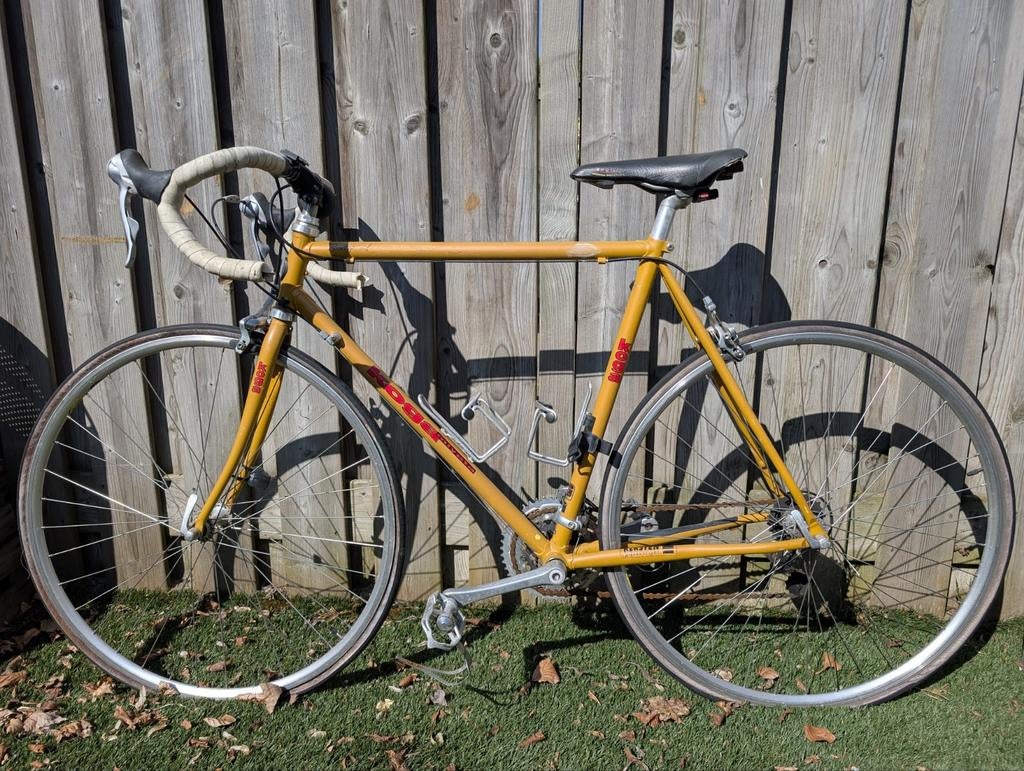 Koga Miyata racefiets - Klassieke gele racefiets, Fietsen en Brommers, Fietsen | Racefietsen, Gebruikt, Ophalen of Verzenden, Koga Miyata