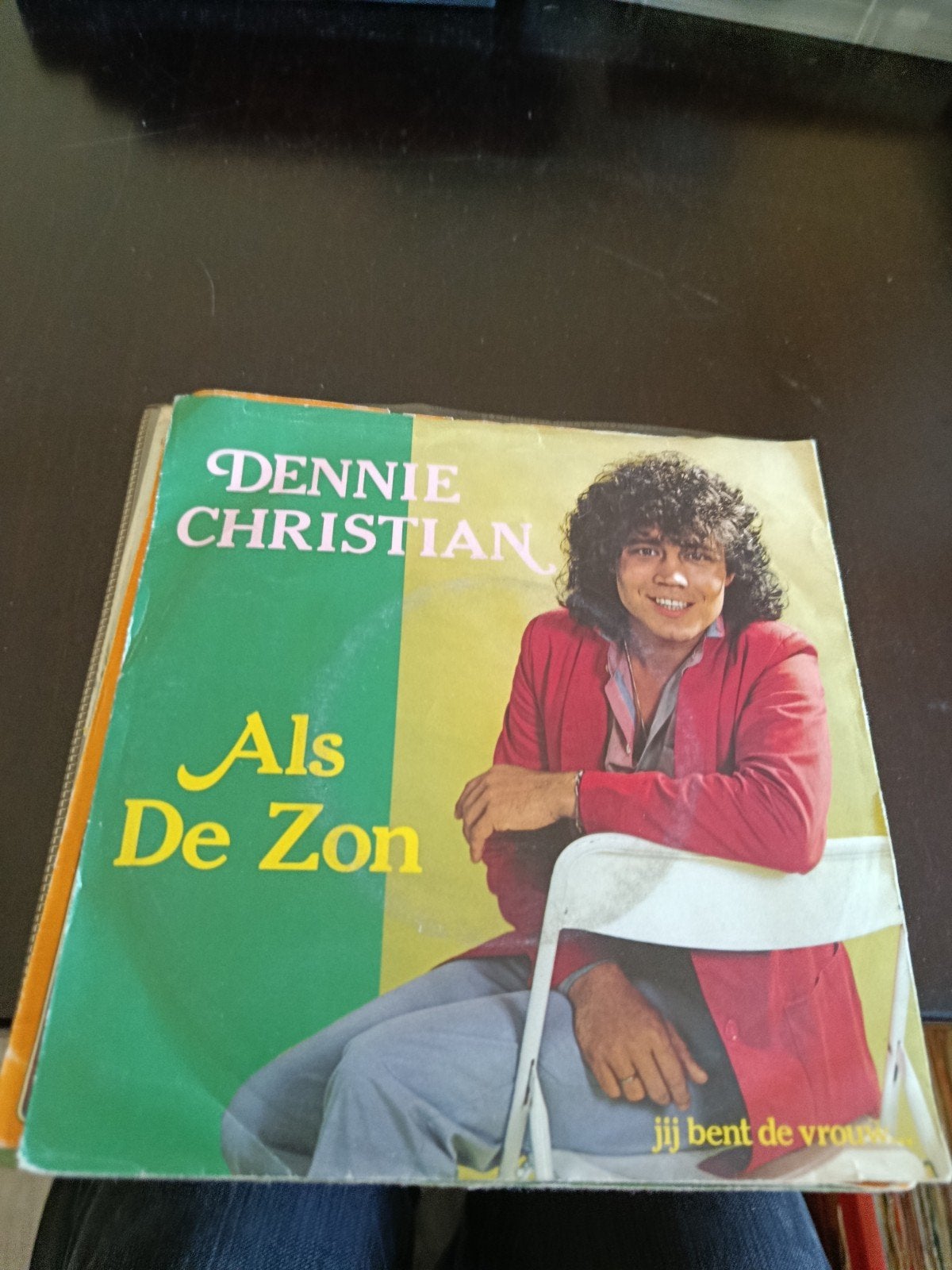 Partij van 15 Nederlandstalige vinyl singles -of 1 van, Gebruikt, 7 inch, Ophalen of Verzenden, EP