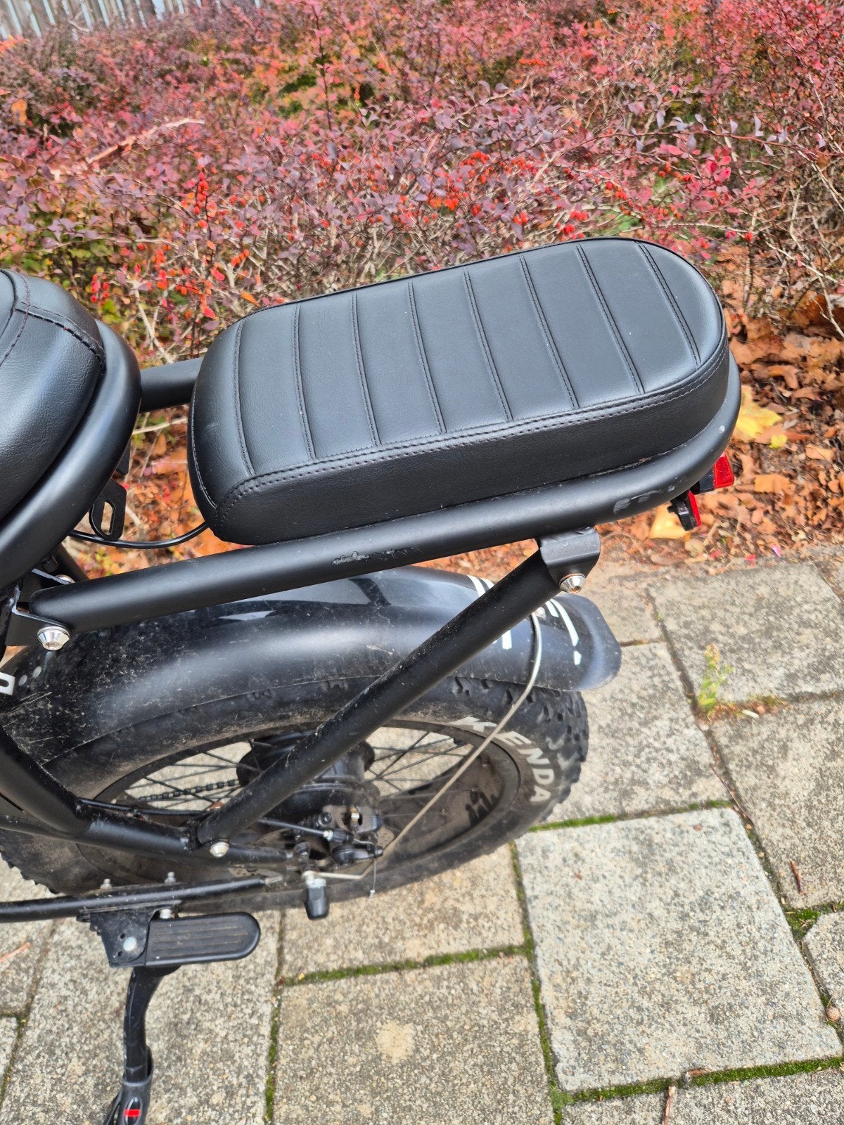 fatbike achter zitje en voet steuntjes €40,-, Ophalen of Verzenden