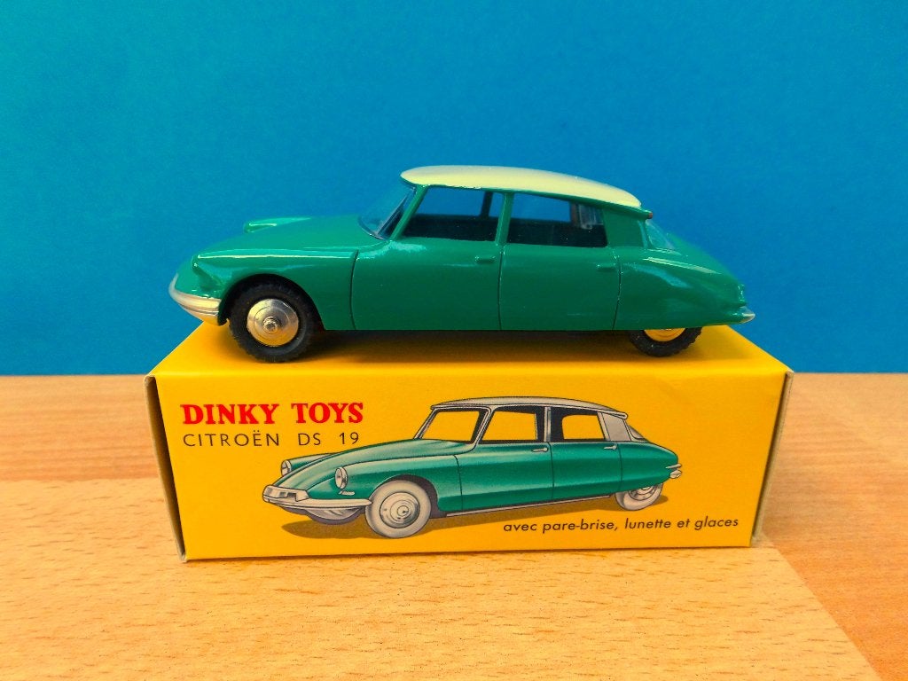 Dinky Toys Atlas # 24cp Citroën DS 19 met zwarte bandjes, Ophalen of Verzenden, Nieuw, Auto, Dinky Toys