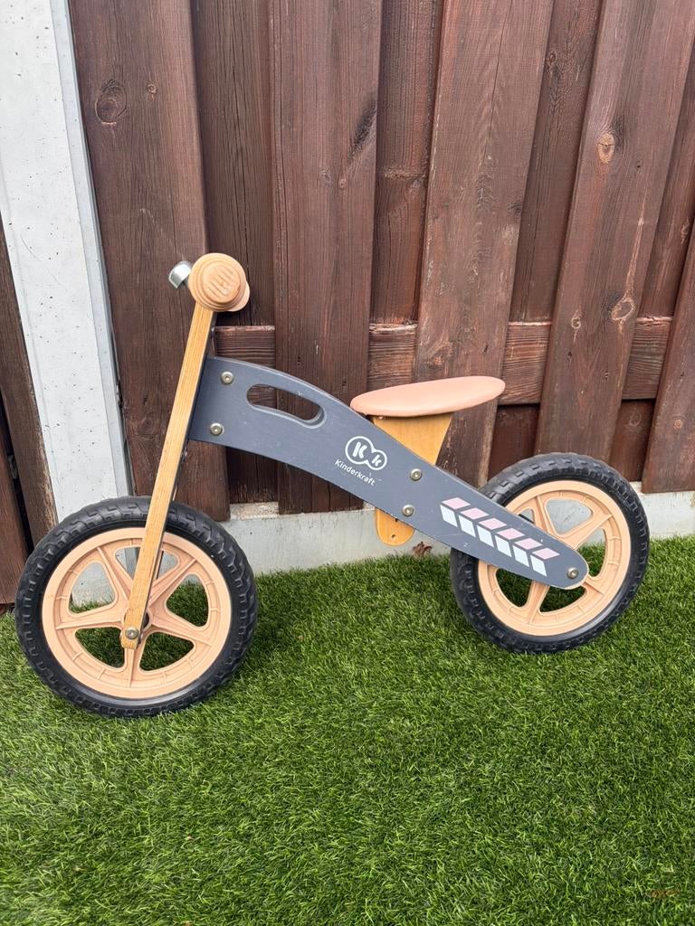 Kinderkraft Loopfiets Runner Nature hout, Ophalen, Gebruikt, Loopfiets