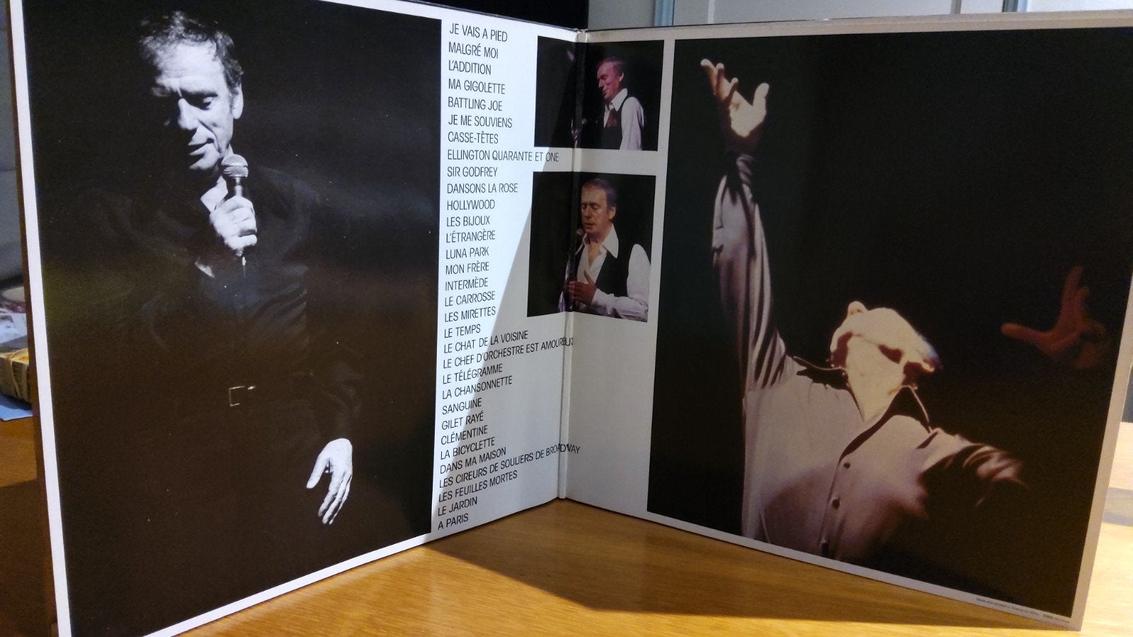 Yves Montand - Olympia '81 (Live-album, 2xLP), Ophalen of Verzenden, Gebruikt