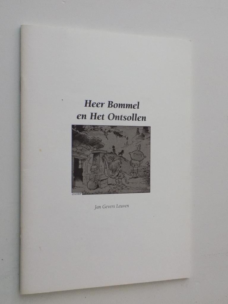 Heer Bommel en het ontsollen - nn_Heer Bommel en het ontsoll, Eén stripboek, Ophalen of Verzenden, Gelezen, Marten Toonder