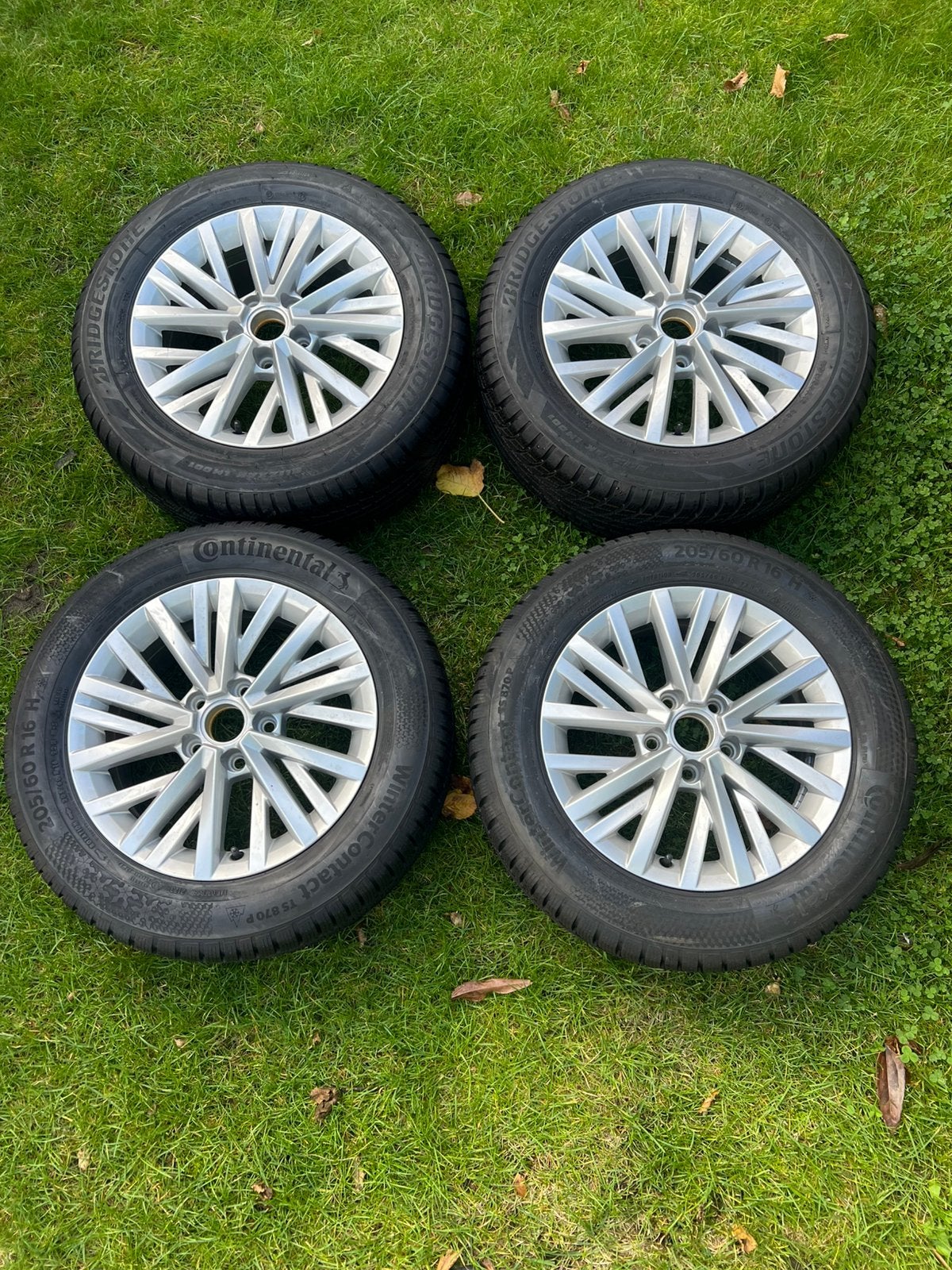 Vw T-roc t roc Winterwielen winterset 16 inch 205 60 16, Auto diversen, Ophalen, Zo goed als nieuw
