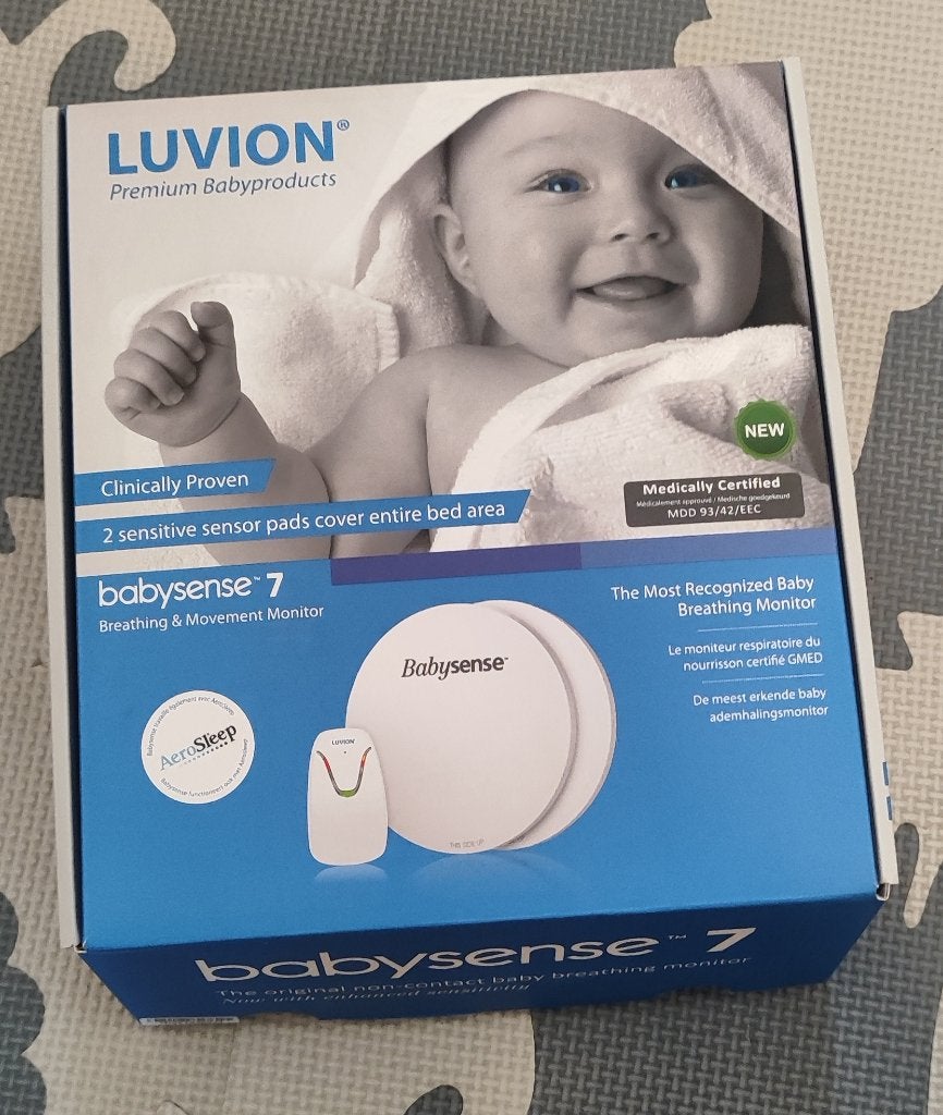 Luvion babysense 7/ monitor oddechu, Ophalen of Verzenden, Zo goed als nieuw, 100 tot 250 meter