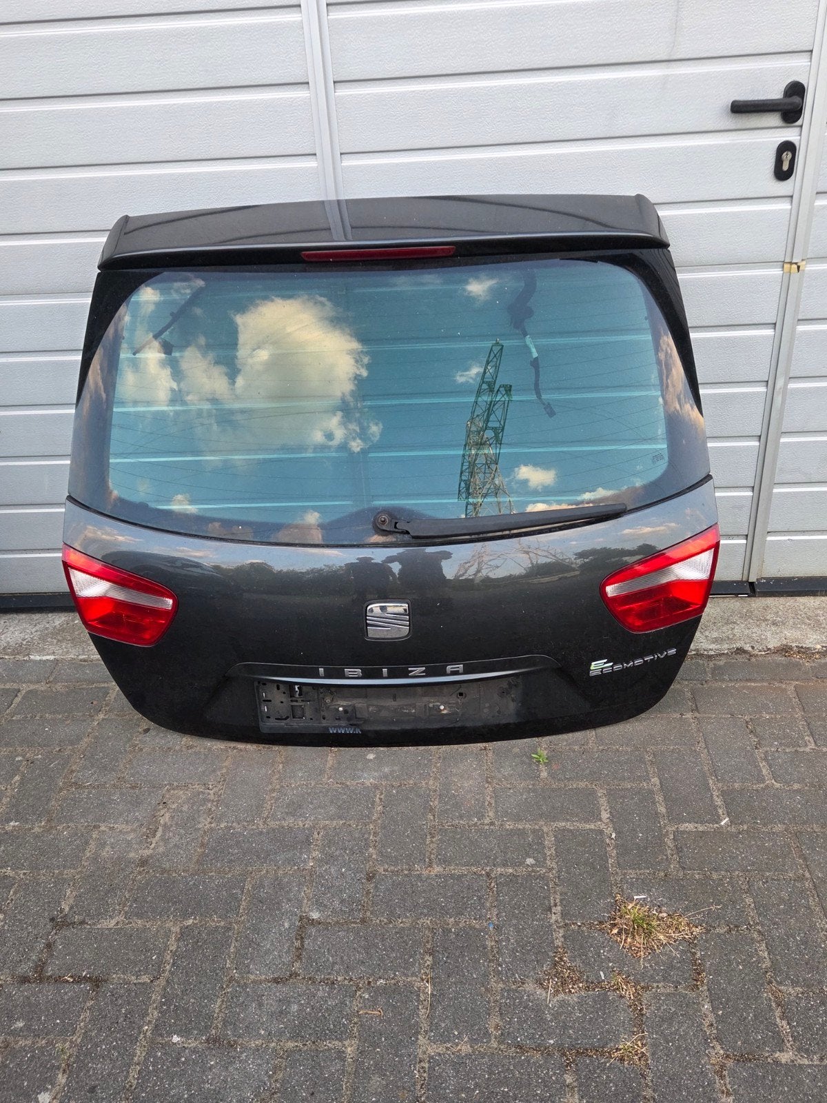 Achterklep Seat Ibiza 6J ST 2011 LW7Z Grijs, Gebruikt, Achterklep, Ophalen of Verzenden, Achter