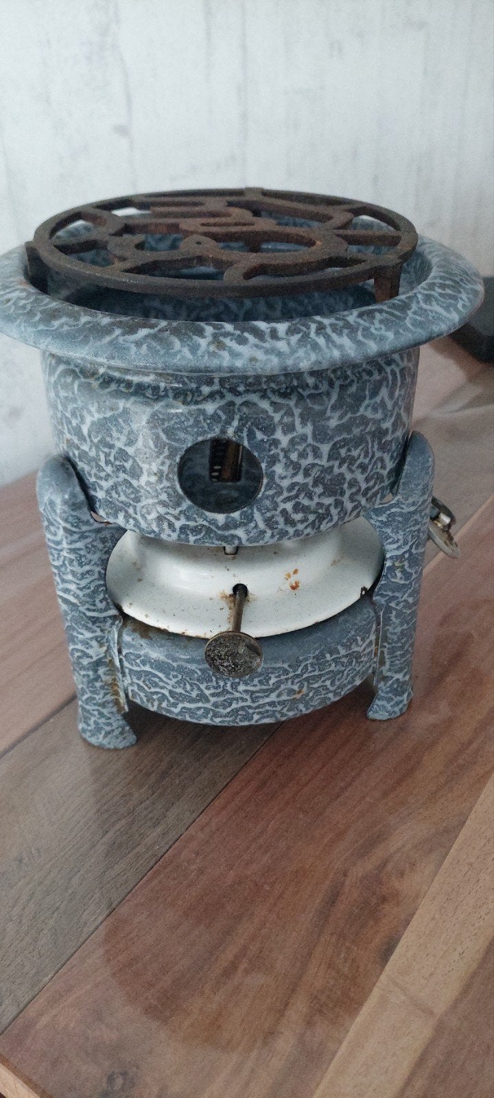 Vintage Petroleumstel - Decoratief en Functioneel, Antiek en Kunst, Ophalen of Verzenden