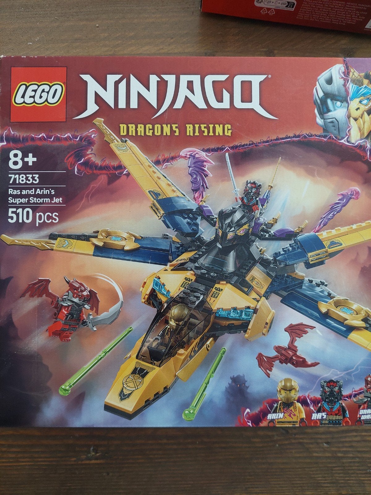LEGO Ninjago 71833 Ras and Arin's Super Storm Jet, Ophalen of Verzenden