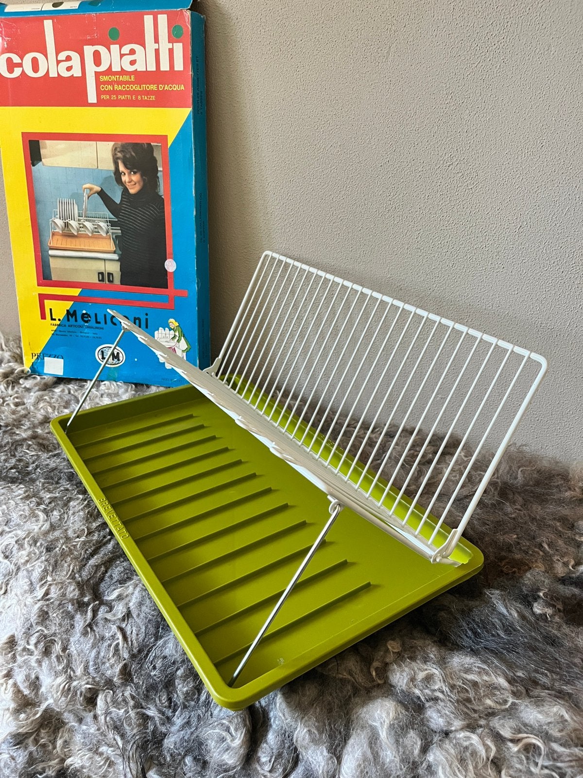Funkelnagelneu!! Afdruiprek Italy jaren ‘60/‘70, Ophalen, Huis en Inrichting