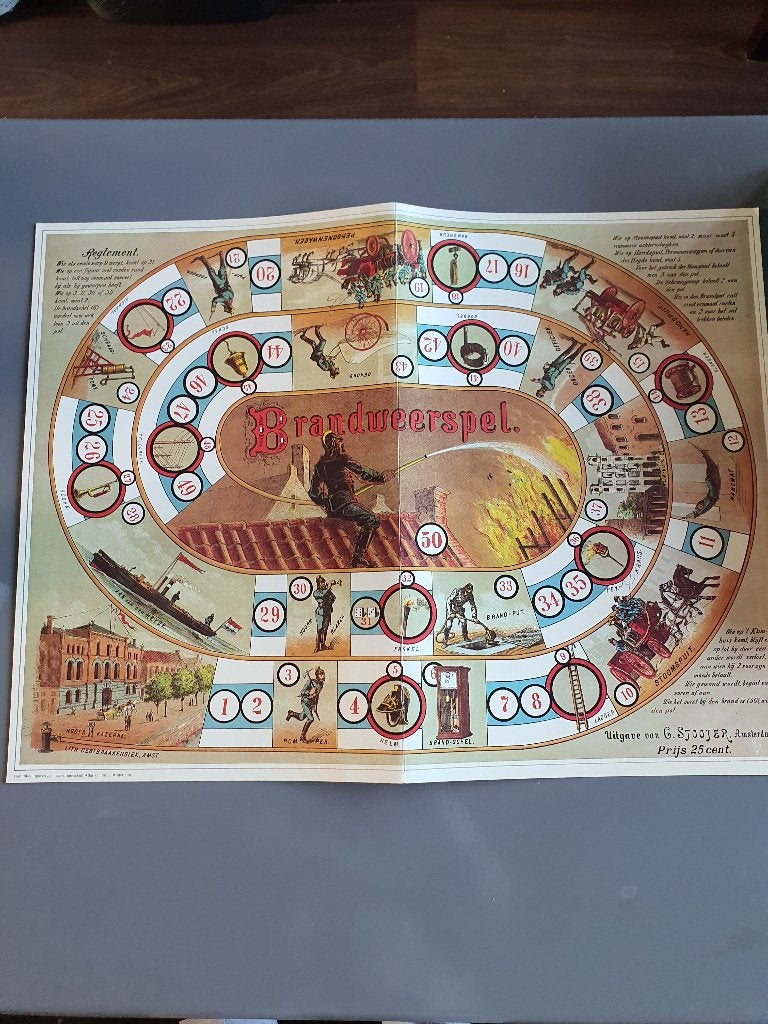 Antiek Brandweerspel 1974 – Atlas van Stolk (Facsimile), Ophalen of Verzenden