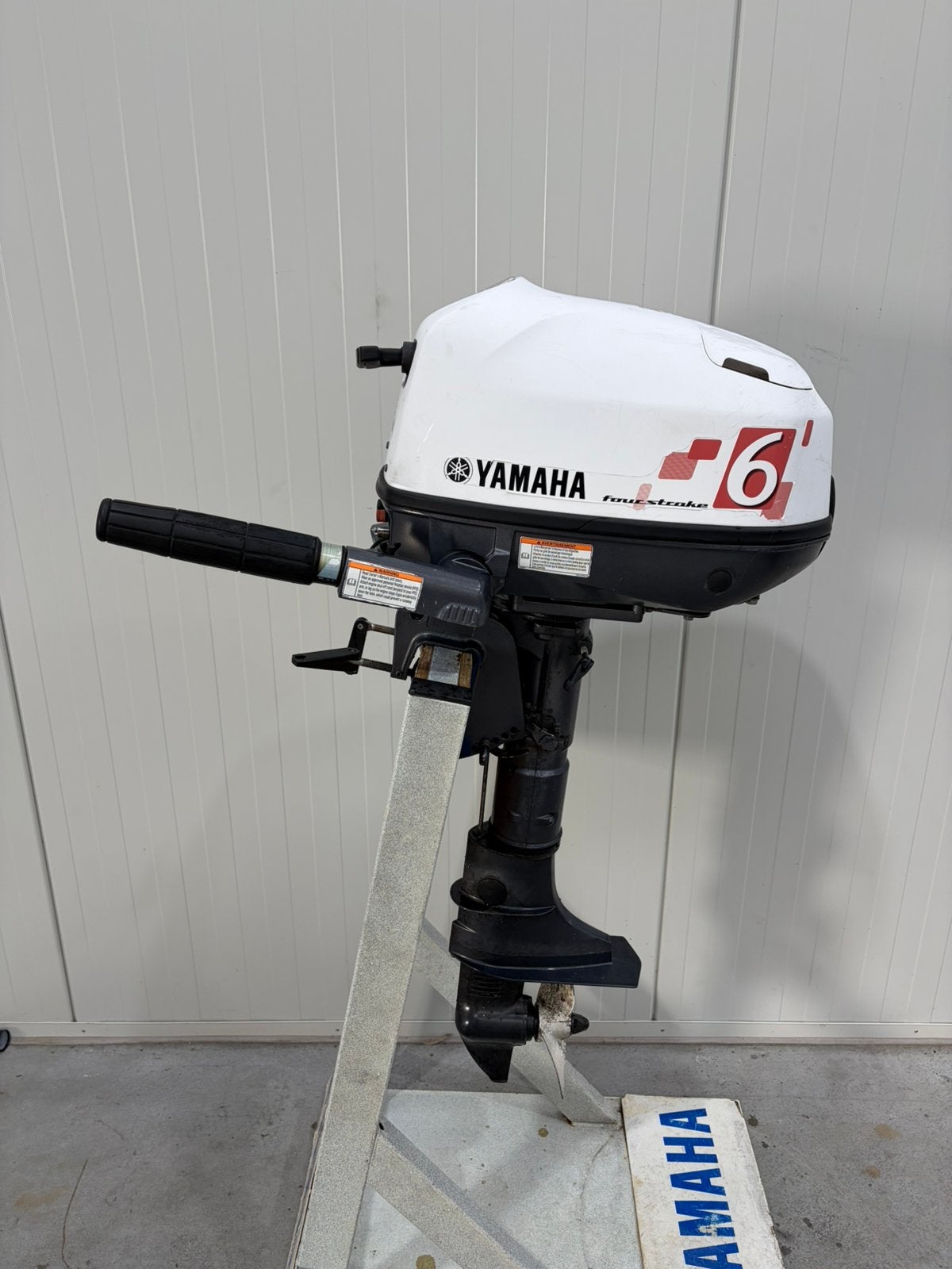 Yamaha 6 pk 4 takt kortstaart met onderhoudsbeurt, Watersport en Boten, Ophalen, 5 tot 10 pk, Viertaktmotor, Buitenboordmotor