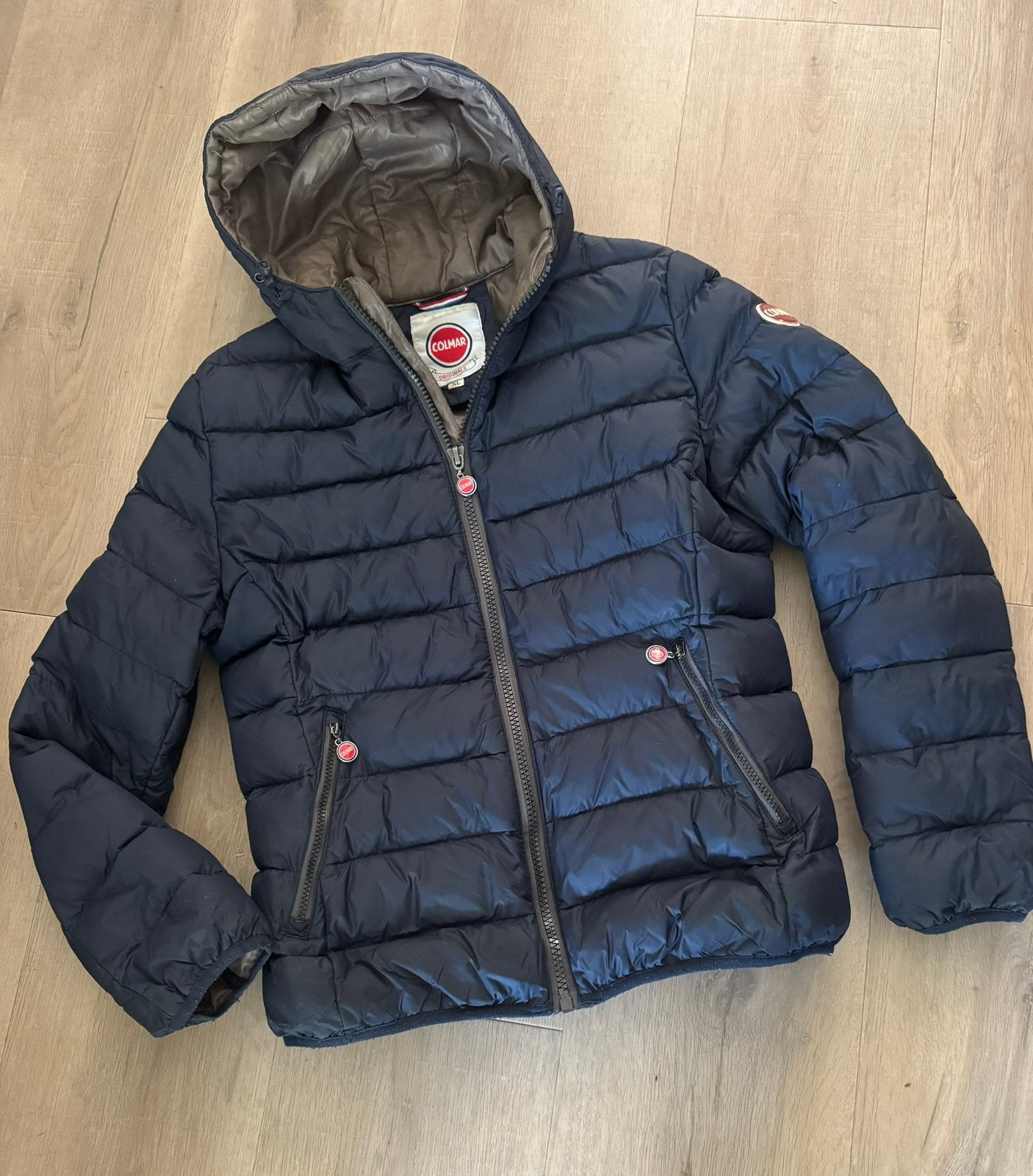 Colmar damesjack xl donkerblauw, Ophalen of Verzenden, Gedragen, Maat 46/48 (XL) of groter, Blauw