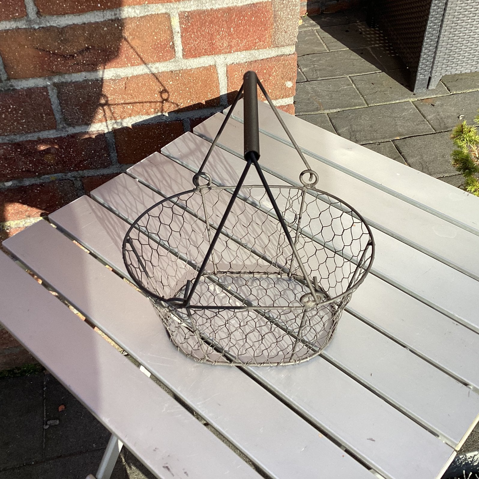 Plukmandje, Ophalen, Zo goed als nieuw