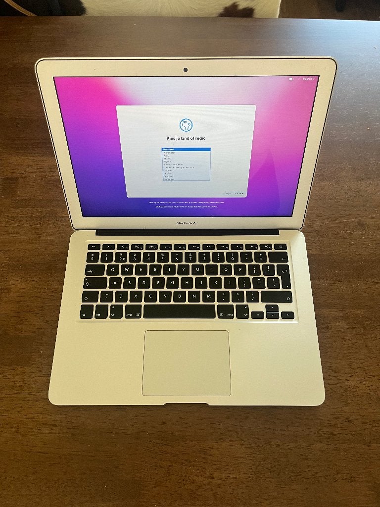 MacBook Air als nieuw, 256 GB, Qwerty, 13 inch, Minder dan 2 Ghz