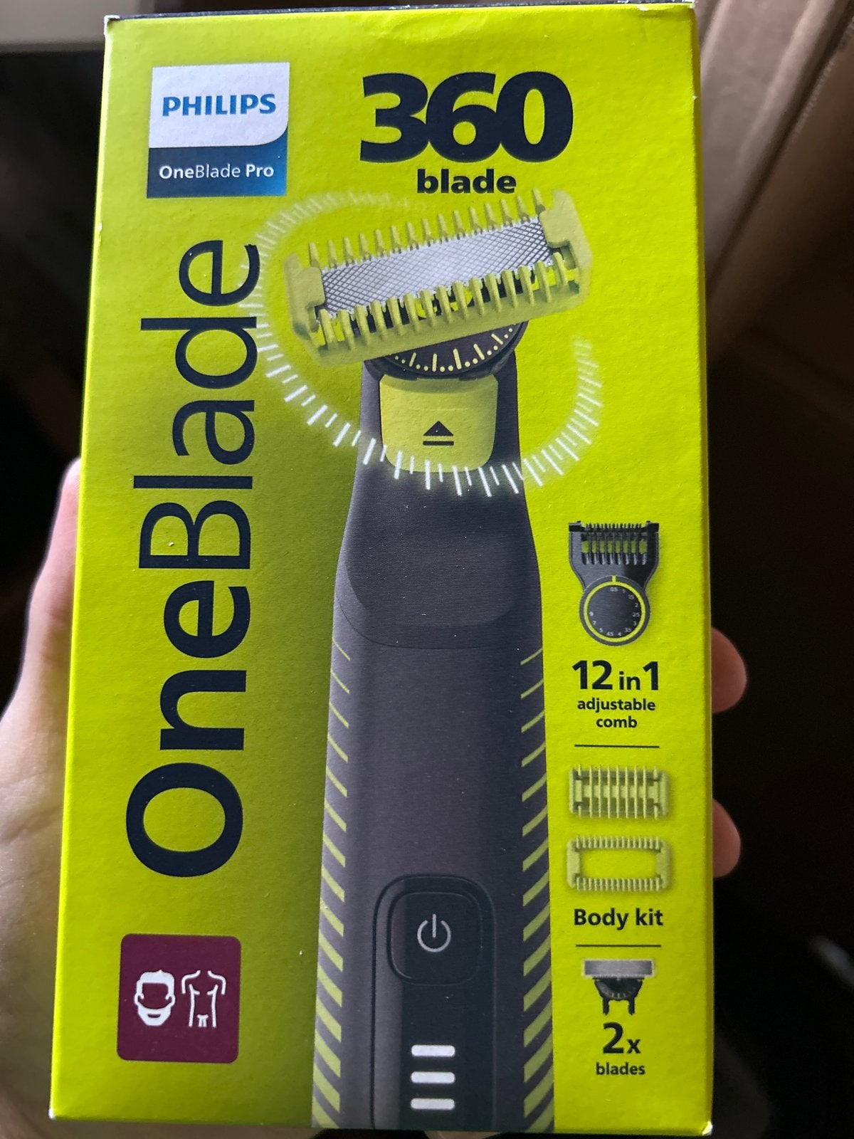 Philips OneBlade Pro 360 blade, Ophalen, Zo goed als nieuw, Scheren en Epileren