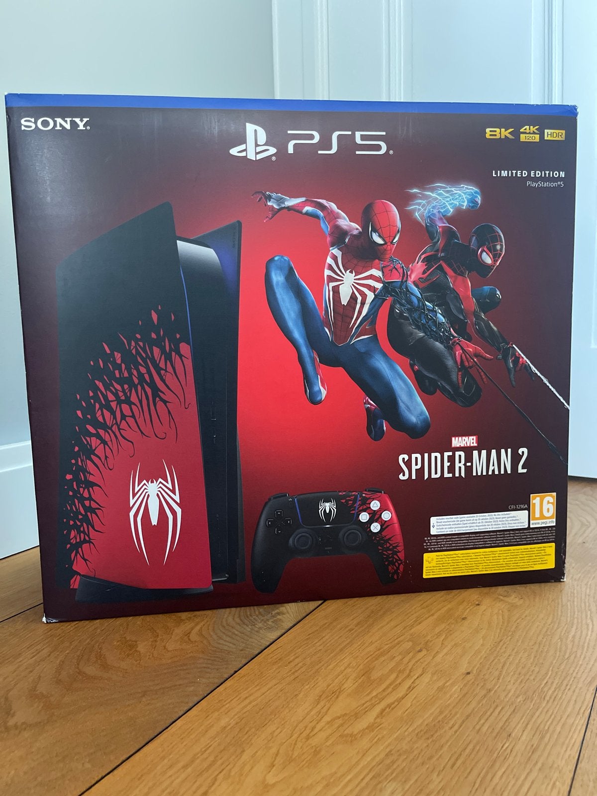 Sony PlayStation 5 Limited Edition Spider-Man 2 Bundel, Ophalen of Verzenden, Nieuw, Playstation 5