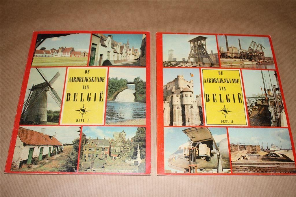 Compleet plaatjeslabum De Aardrijkskunde van België., Ophalen of Verzenden, Gelezen