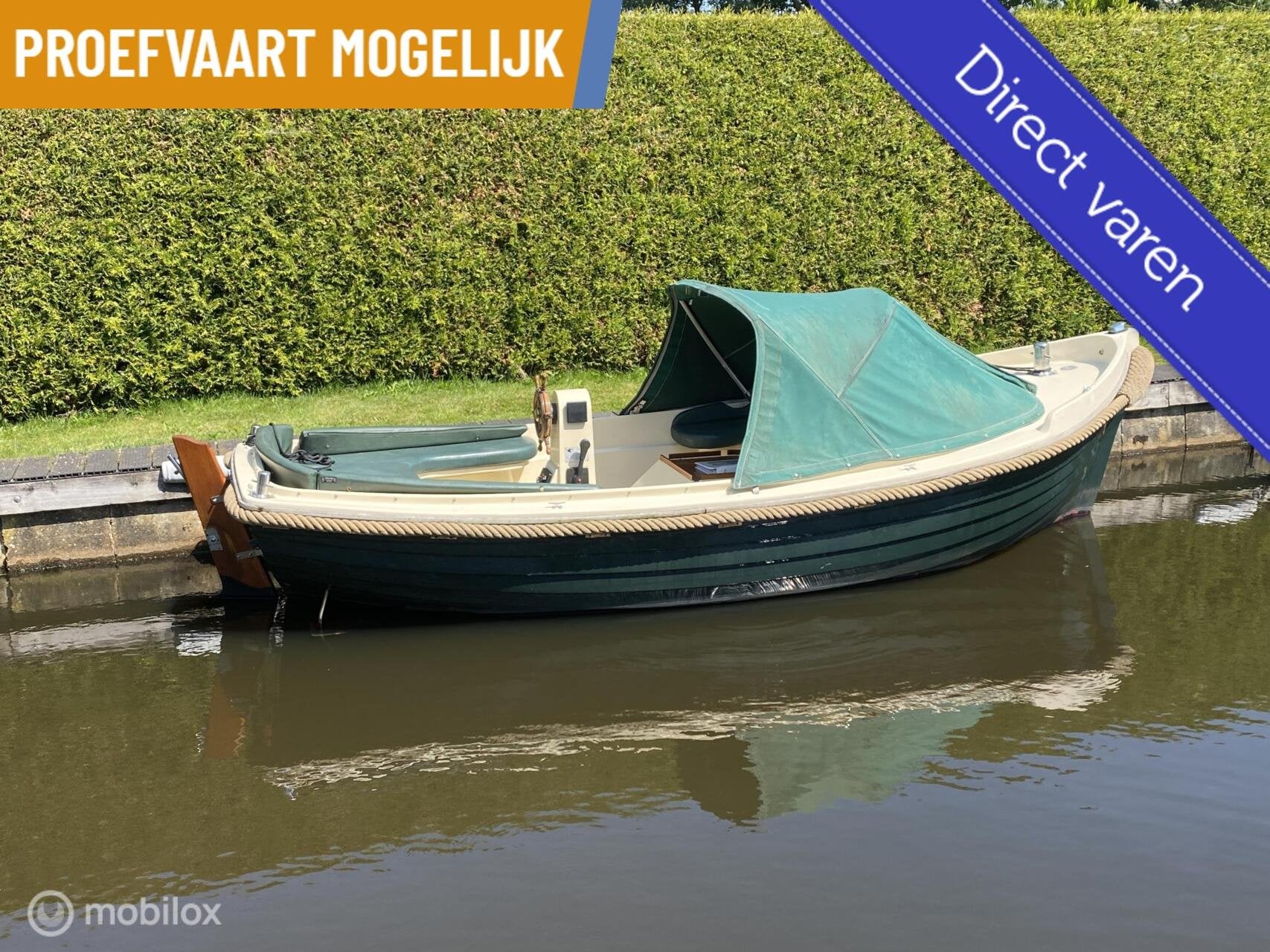 Euro Launch Sloep met 15 pk vetus diesel motor, Gebruikt, Diesel, 10 tot 30 pk