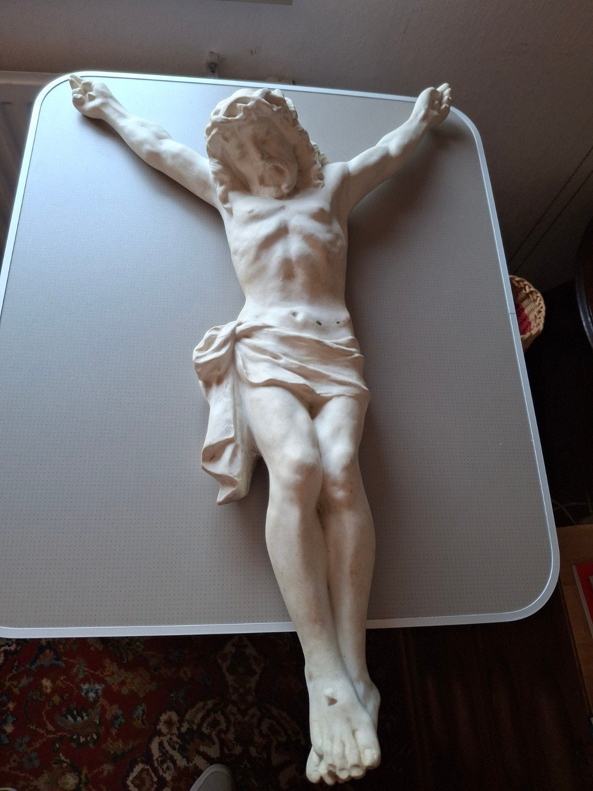 Groot Jezus beeld, Ophalen