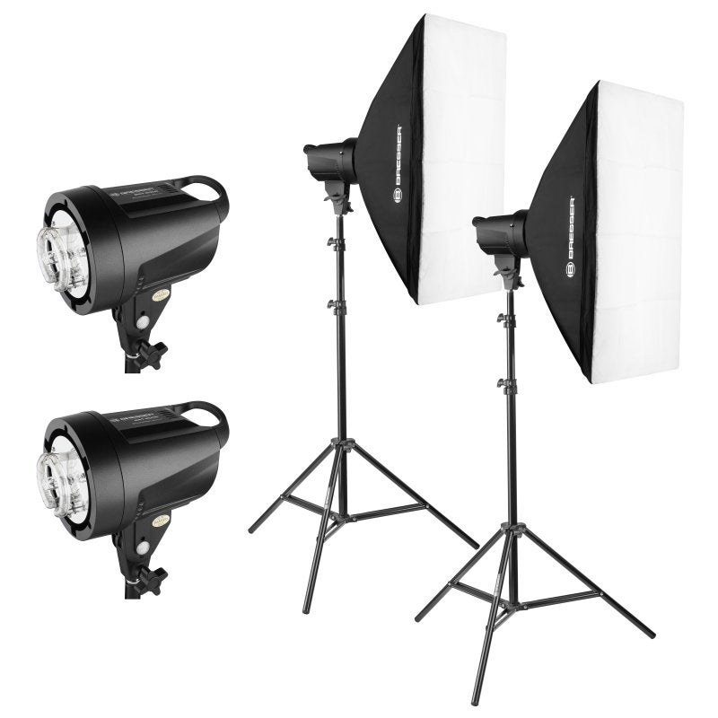 Complete fotostudio t.e.a.b, Audio, Tv en Foto, Verzenden, Complete fotostudio, Bresser, Zo goed als nieuw