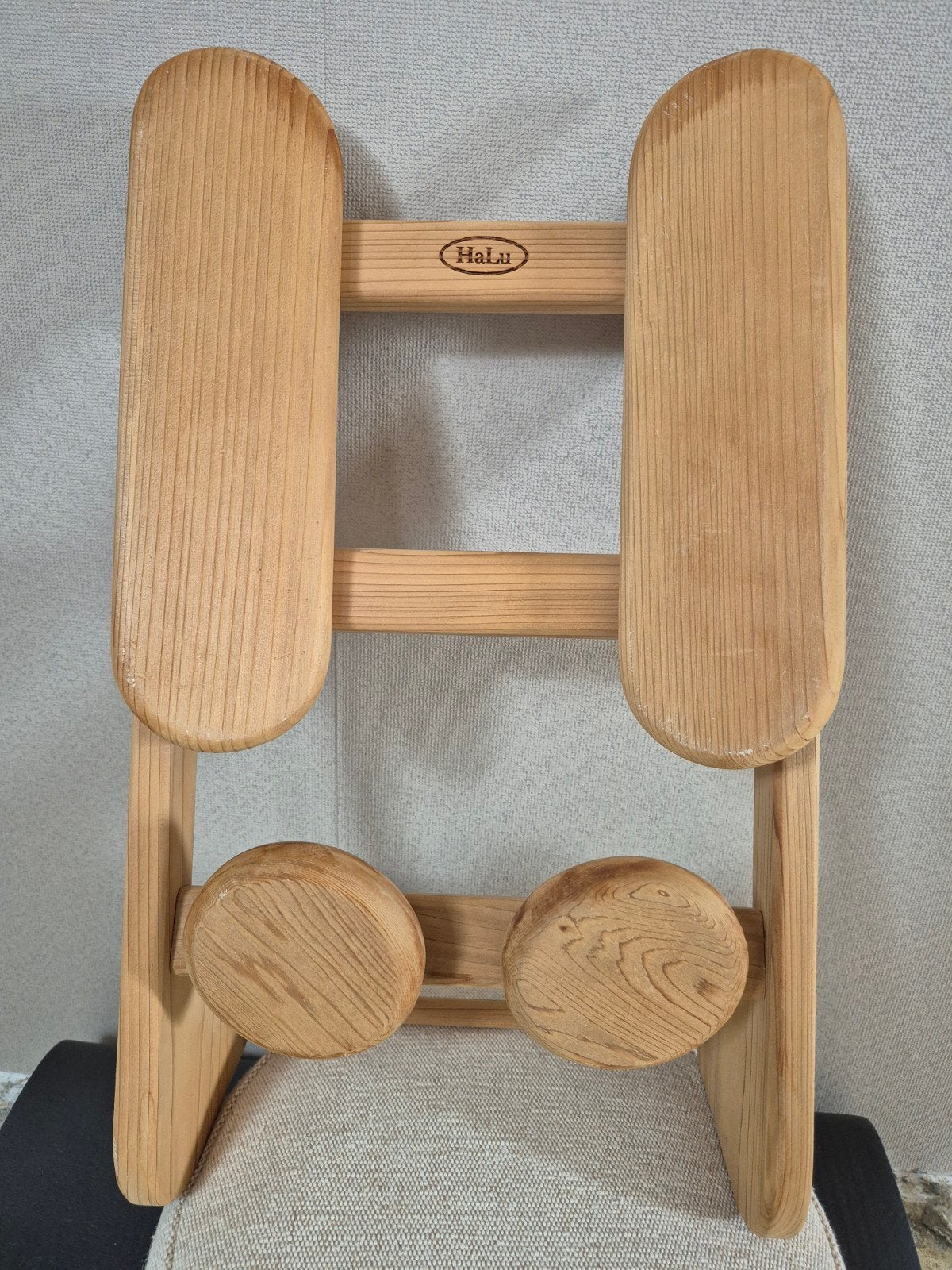 halu ergonomische sauna rugsteun, Ophalen of Verzenden, Zo goed als nieuw, Infrarood, Toebehoren
