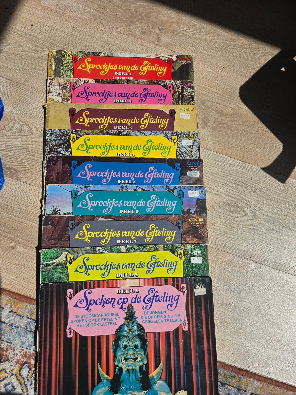 Sprookjes van de Efteling Deel 1 t/m 9 (1970-1978), Ophalen of Verzenden