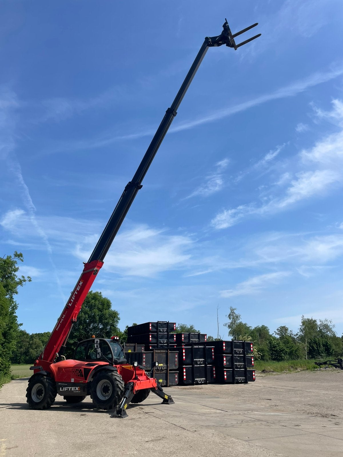 Manitou mt 1840 easy verreiker, Ophalen, Verreiker