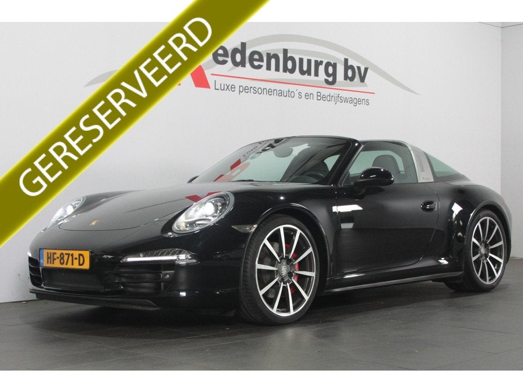 Porsche 911 3.8 Targa 4S - 400 PK - Navi - Camera - Bluetoot, Auto's, Automaat, Gebruikt, Euro 6, Cabriolet