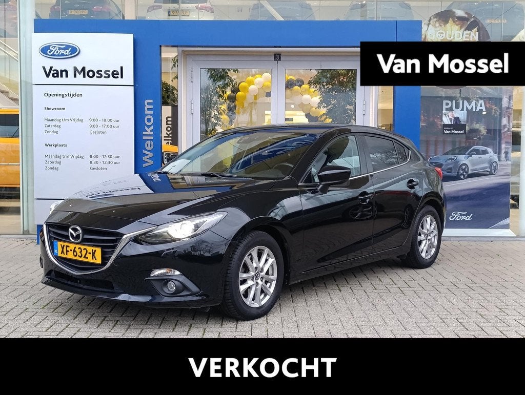 Mazda 3 2.0 TS+ | Cruise Control | Navigatie | Dodehoeksenso, Auto's, Mazda, Voorwielaandrijving, Stof, Gebruikt, 4 cilinders