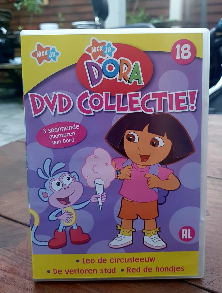Dora the Explorer DVD Collectie - 3 Spannende Avonturen, Cd's en Dvd's, Dvd's | Kinderen en Jeugd, Ophalen of Verzenden, Gebruikt