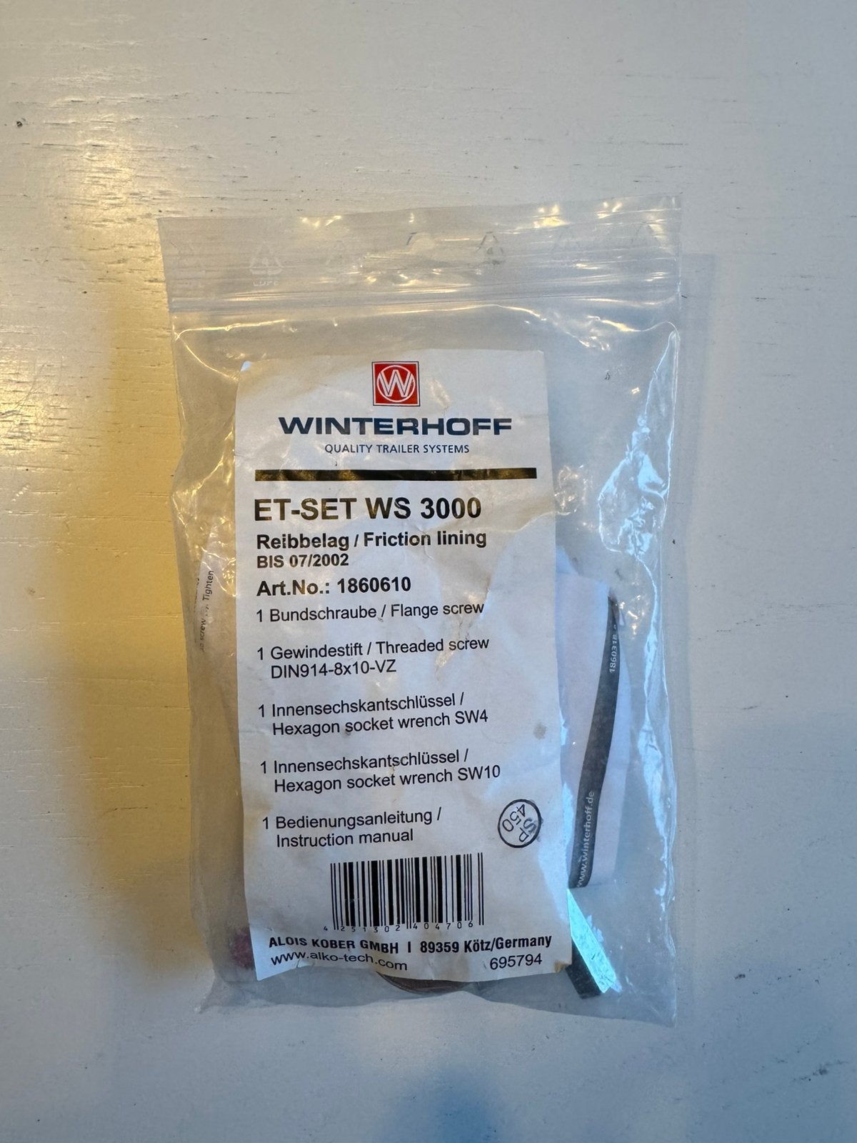 Winterhoff 3000 frictie cup, Ophalen of Verzenden, Zo goed als nieuw