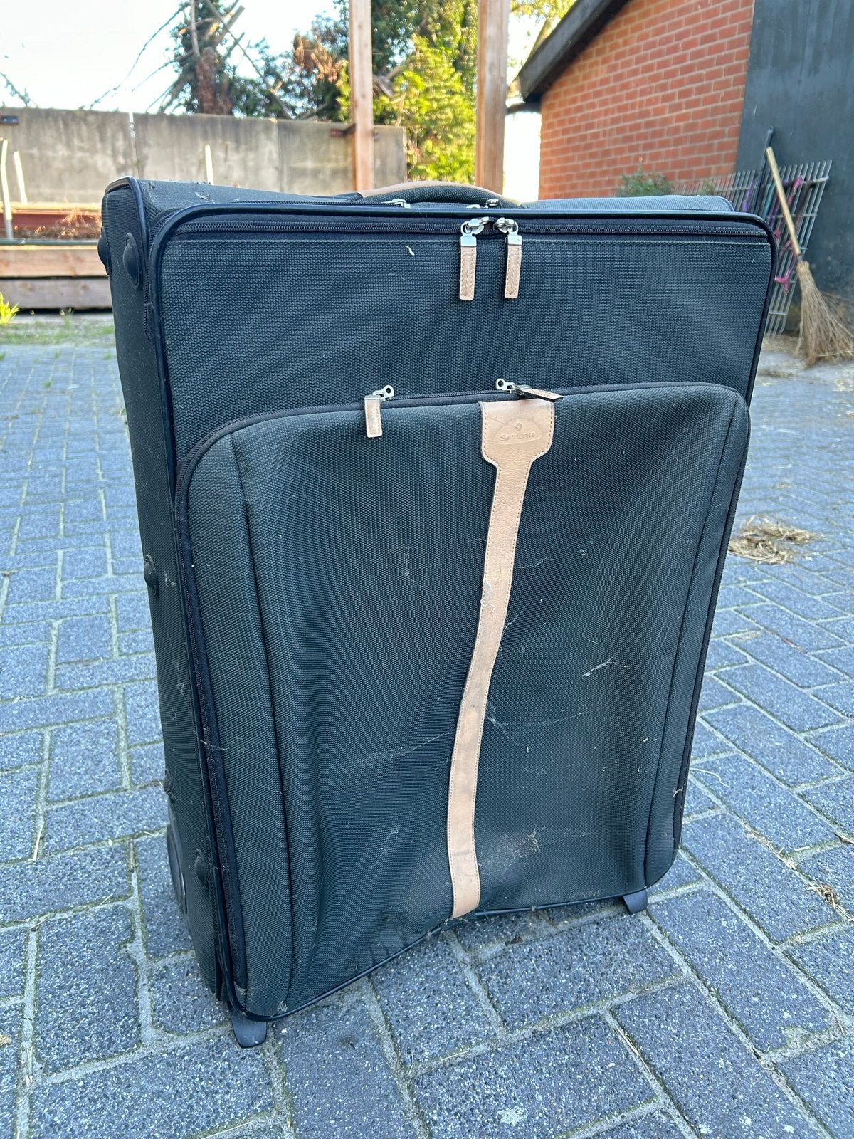 Samsonite Koffer - Ruime en stevige reiskoffer, 40 tot 60 cm, Gebruikt, 20 tot 30 cm, Zwart