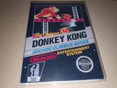 Donkey Kong NES Game Case, Avontuur en Actie, Verzenden, 1 speler, Zo goed als nieuw