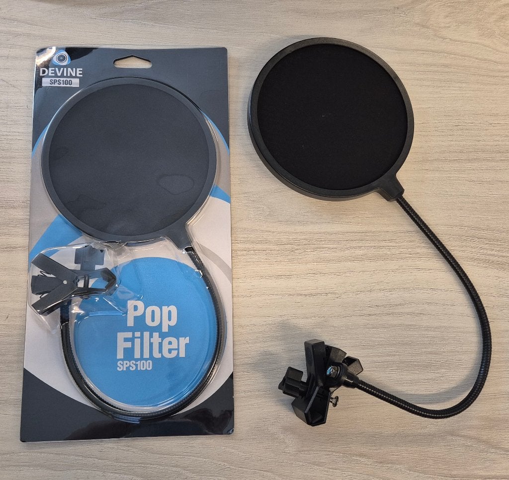 Devine SPS100 Popfilter voor microfoon, Muziek en Instrumenten, Ophalen of Verzenden, Nieuw, Overige typen