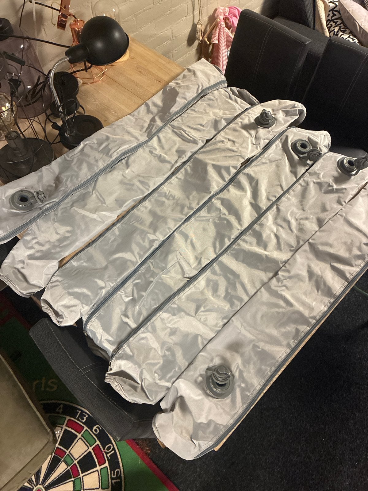6 Starcamp lucht tubes voor voortent (dak) caravan, Ophalen, Gebruikt